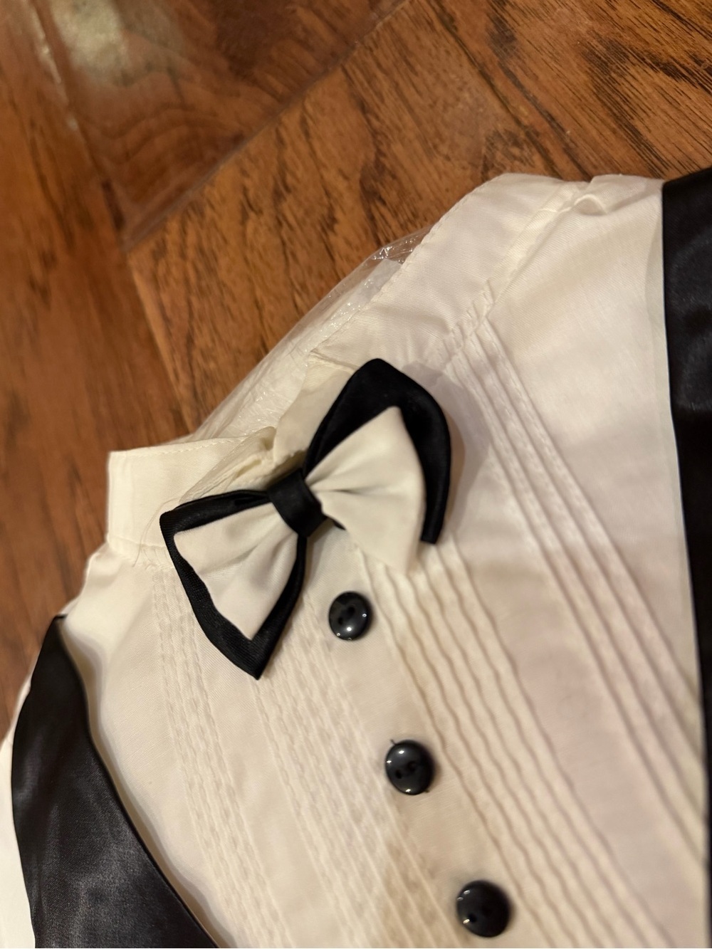 Vintage Javierin Boys Tuxedo Romper Size 2 NWT Ring Bearer,Birthday,photos - Picture 3 of 12